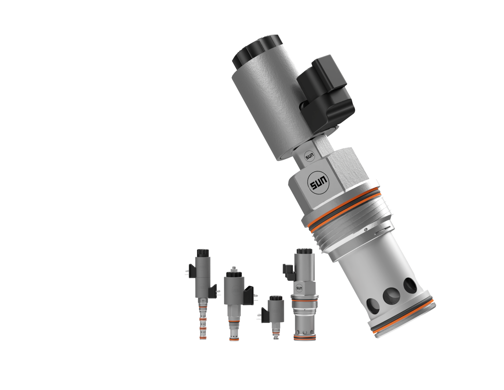 Pilot-shifted proportional valves