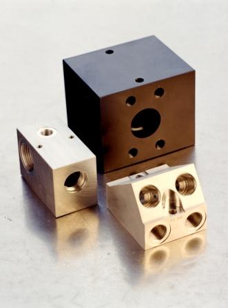 Block för flödesventiler